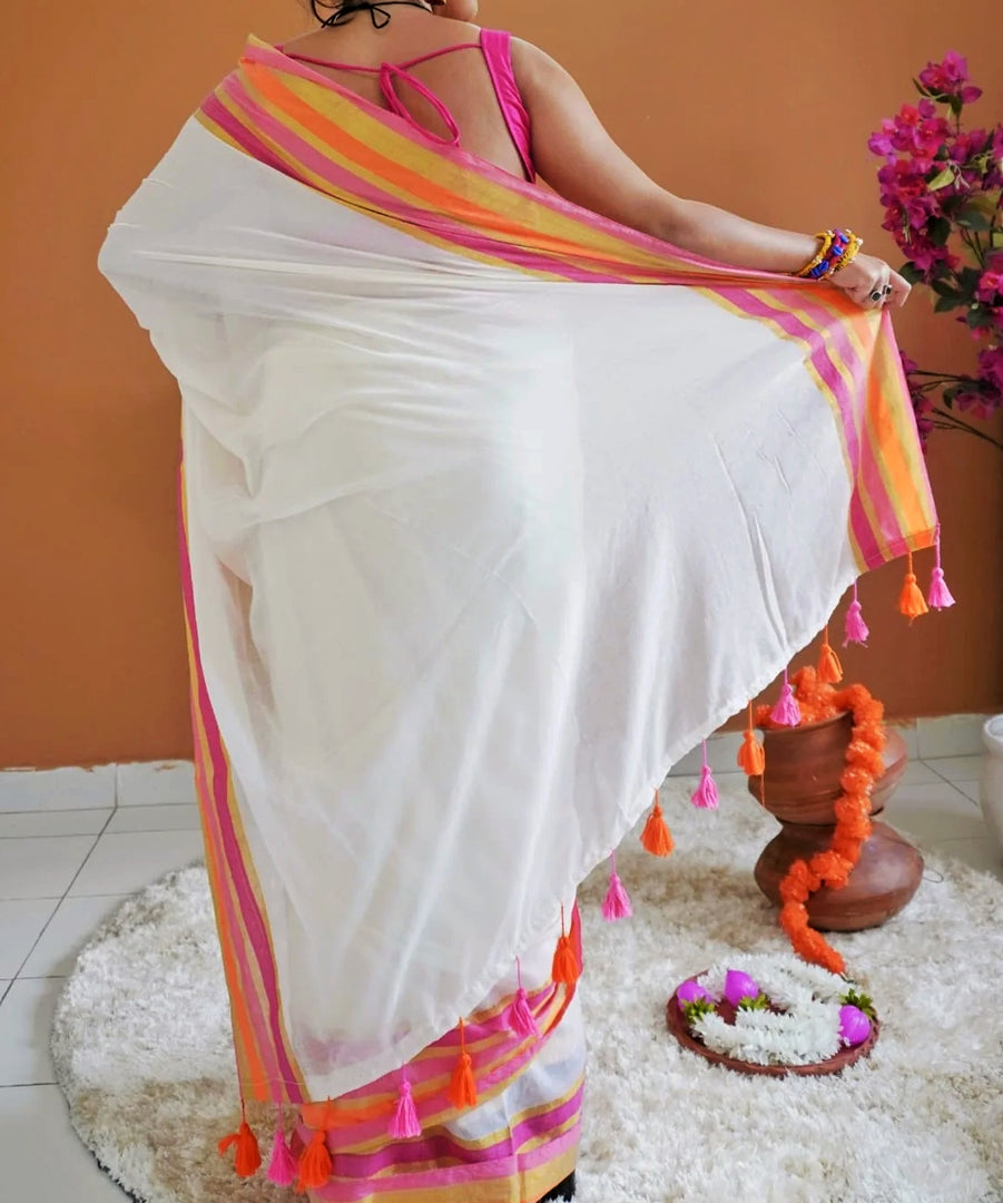 Khamas - ഖമാസ് (Premium 120 Count Kerala Onam Mul Cotton)
