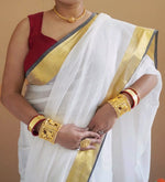 Load image into Gallery viewer, Hamsanadham - ഹംസനാധം (Premium 120 Count Kerala Onam Mul Cotton)