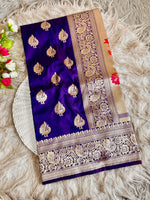 Load image into Gallery viewer, Meena Paithani silk (Premium Quality Paithani Silk)