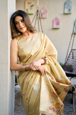 Load image into Gallery viewer, Elegant Paithani (Premium Quality Cotton Silk)