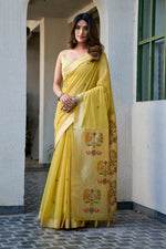 Load image into Gallery viewer, Elegant Paithani (Premium Quality Cotton Silk)