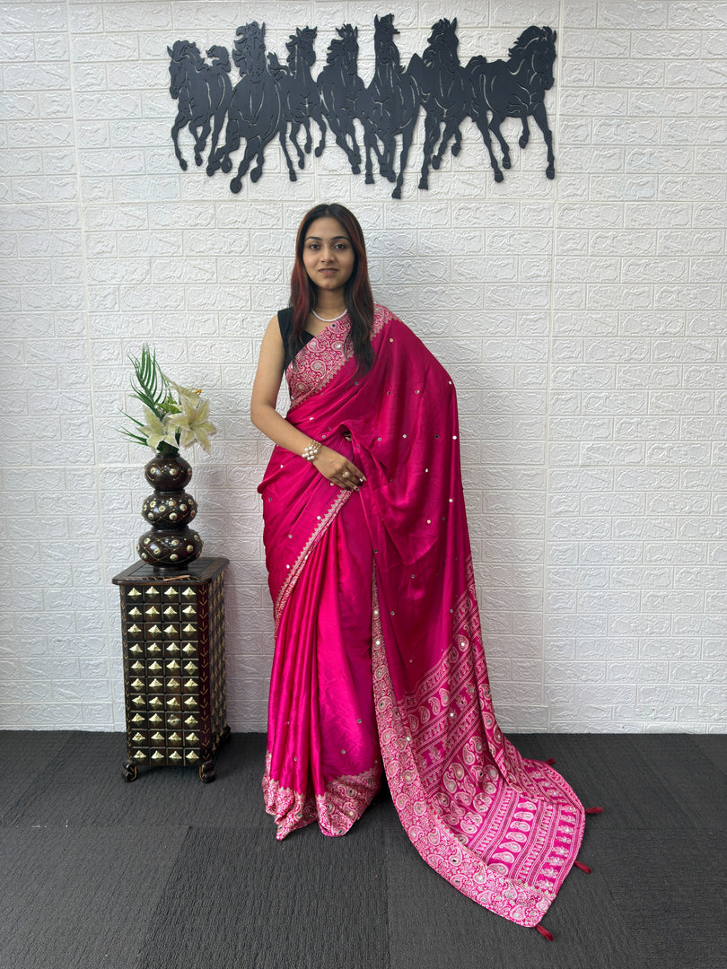 Mirror Satin (Premium Party Wear Satin Silk)
