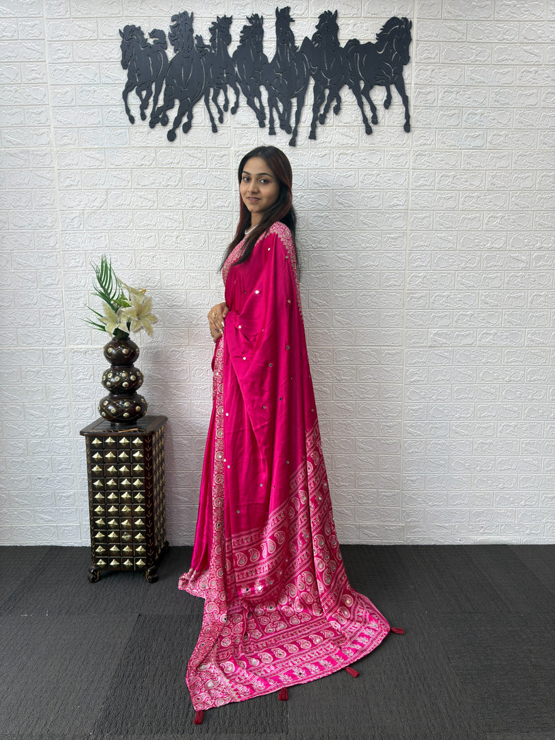 Mirror Satin (Premium Party Wear Satin Silk)