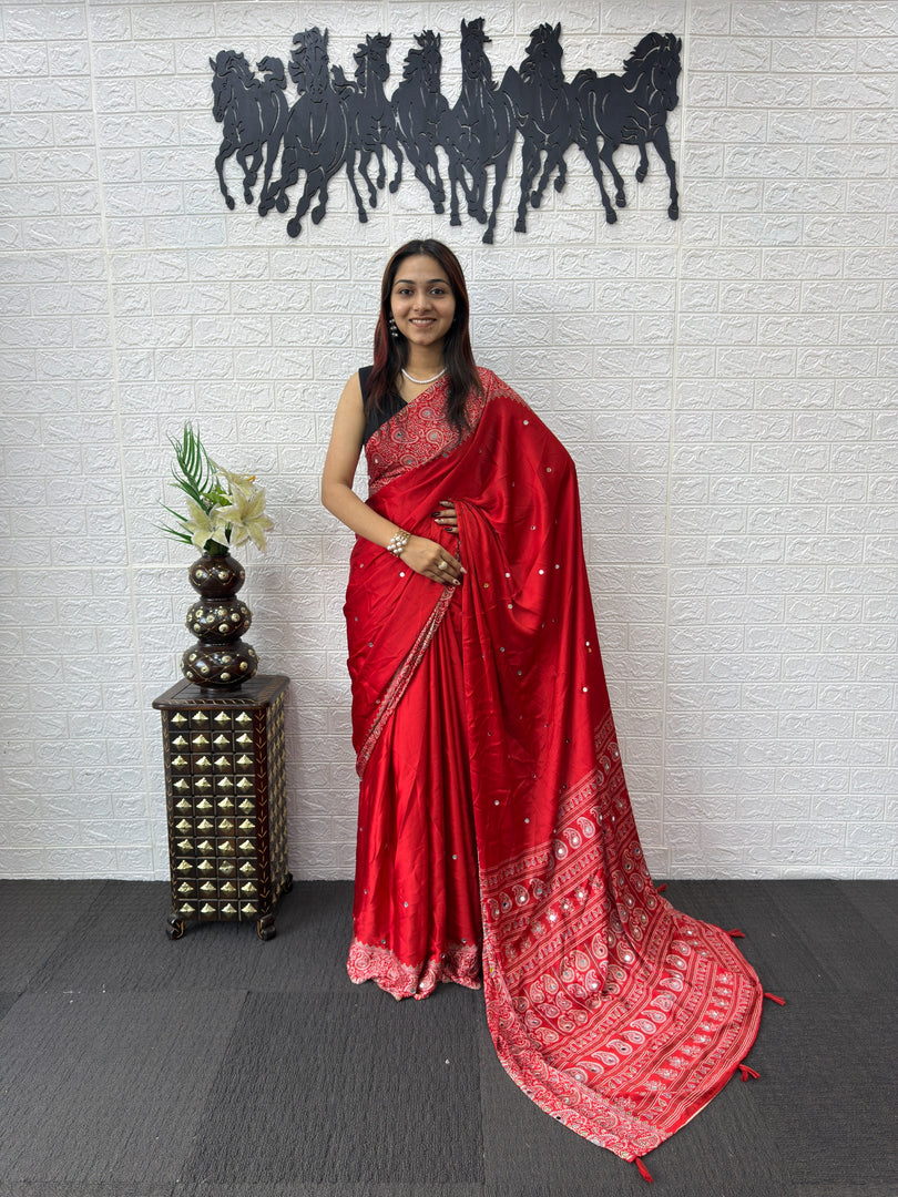 Mirror Satin (Premium Party Wear Satin Silk)