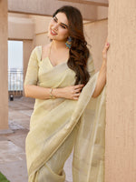 Load image into Gallery viewer, Tissue Linen Silk (Premium Quality Soft Silk)