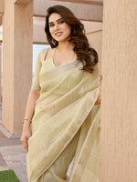 Load image into Gallery viewer, Tissue Linen Silk (Premium Quality Soft Silk)