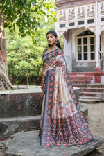 Load image into Gallery viewer, Soft Tussar Silk (Premium Soft Silk)