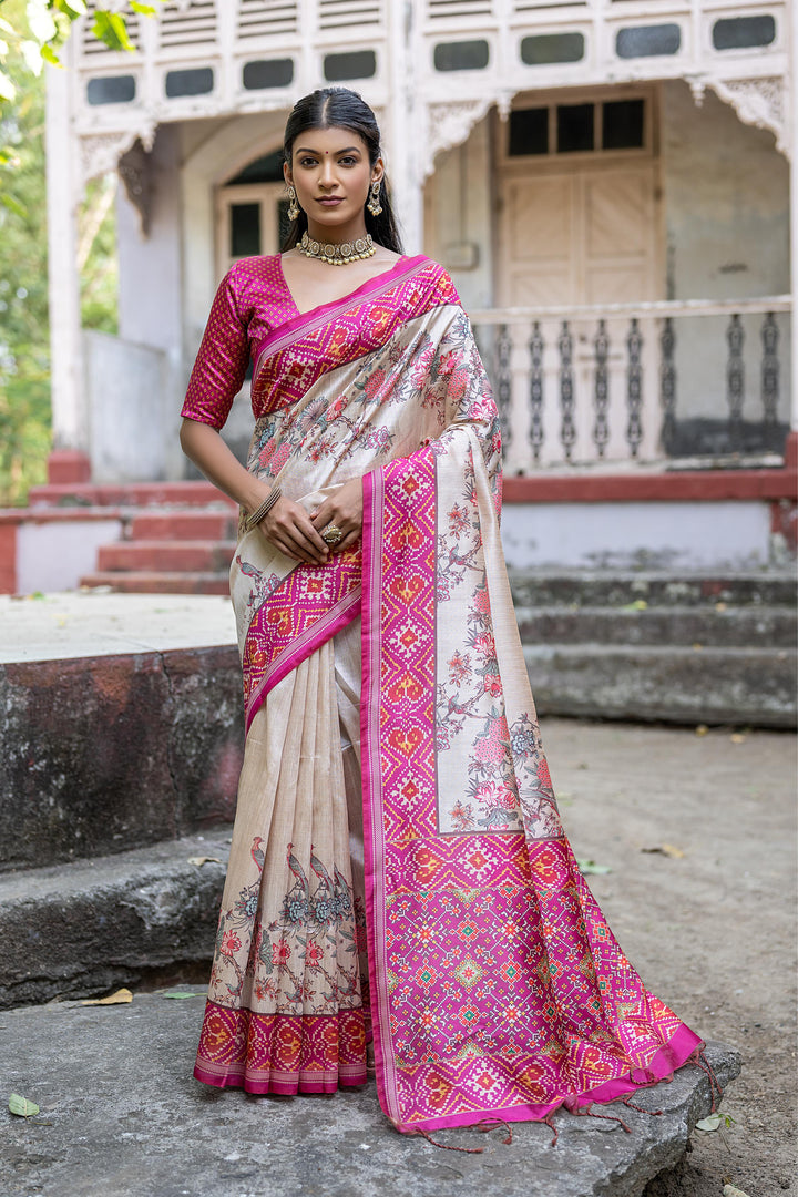 Soft Tussar Silk (Premium Soft Silk)