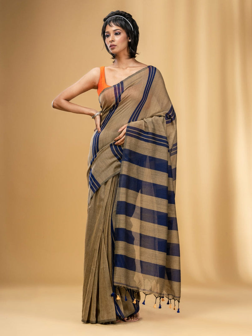 Brown and Blue Stripes