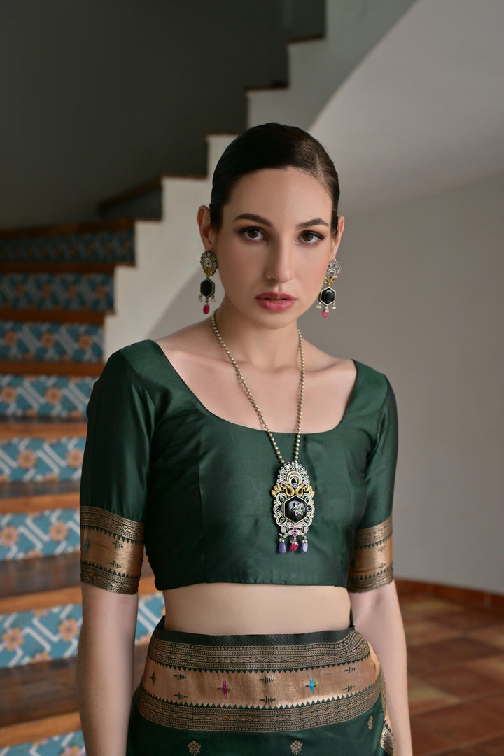 Banarasi Silk Paithani (Premium Quality Silk)
