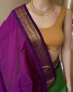 Load image into Gallery viewer, Anusya - ಅನಸೂಯಾ (Premium Checked Handloom Gadwal Silk Cotton)