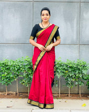 Samyuktha - संयुक्ता (Premium Handloom Gadwal Silk Cotton)