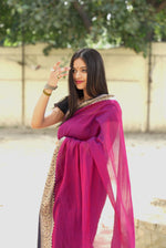 Load image into Gallery viewer, Pink Lady (Premium Narayanpet Handloom Cotton)
