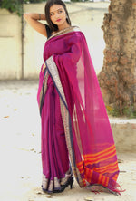 Load image into Gallery viewer, Pink Lady (Premium Narayanpet Handloom Cotton)
