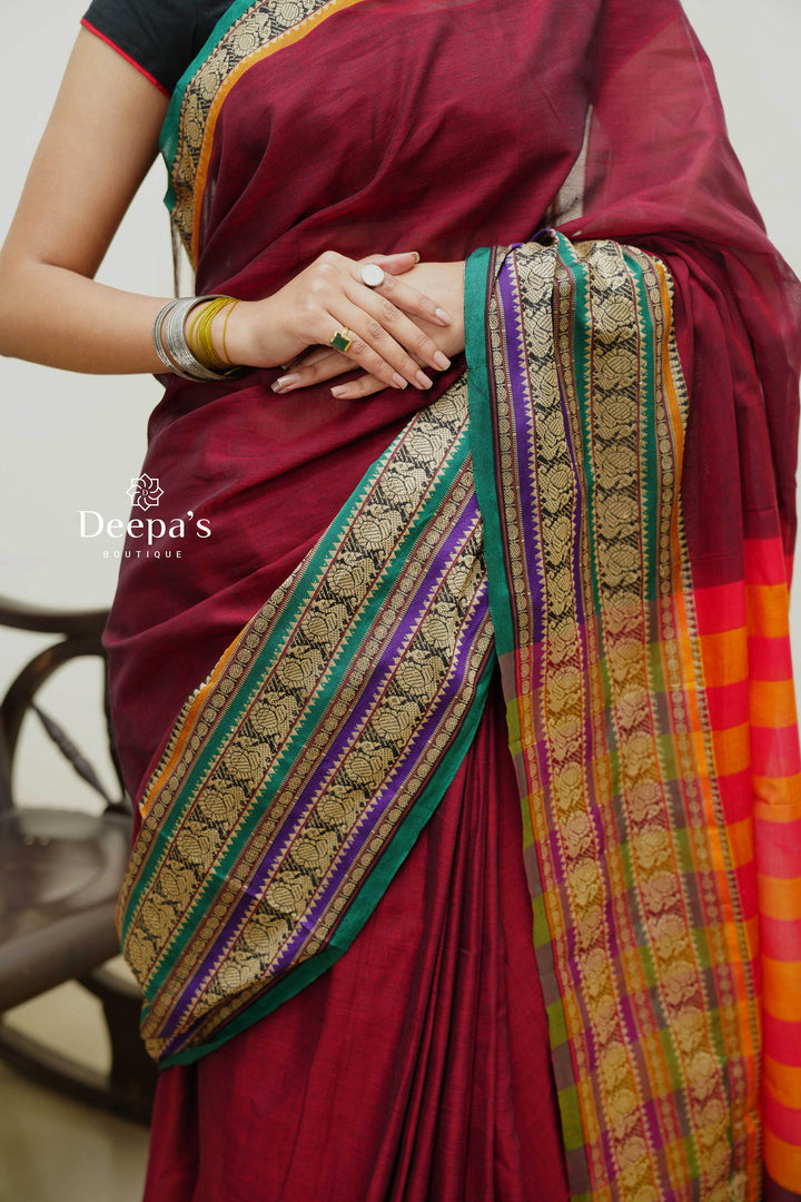 Mayuri - ಮಯೂರಿ (Premium Narayanpet Handloom Pure Cotton)
