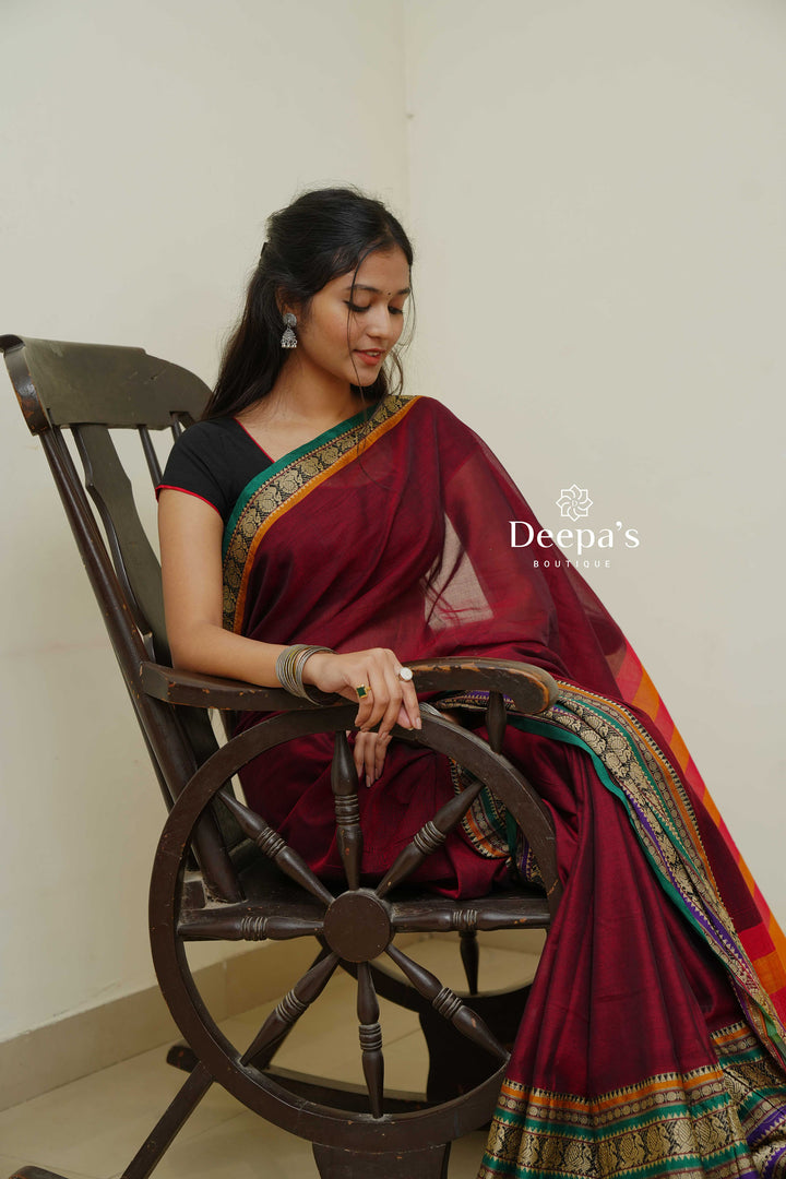 Mayuri - ಮಯೂರಿ (Premium Narayanpet Handloom Pure Cotton)