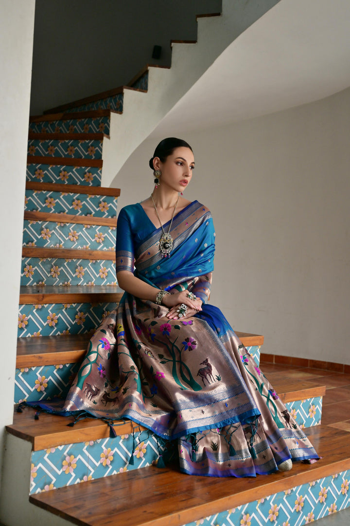 Banarasi Silk Paithani (Premium Quality Silk)