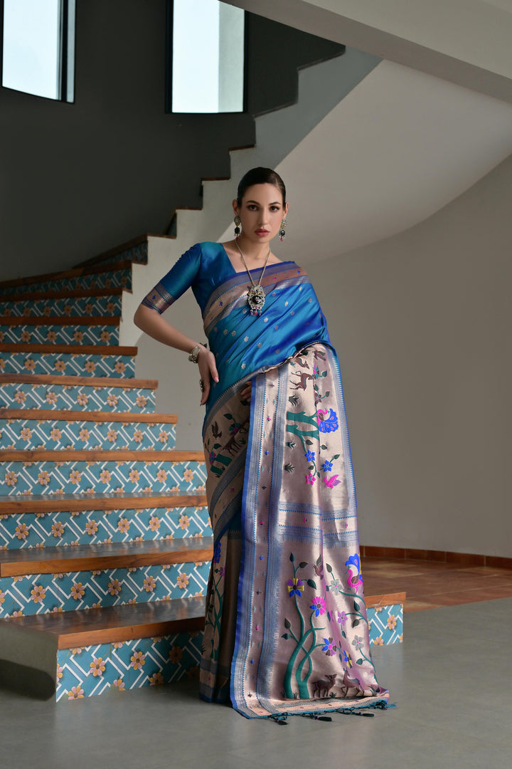 Banarasi Silk Paithani (Premium Quality Silk)
