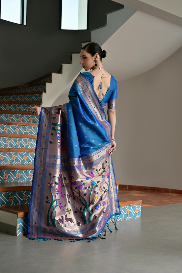 Banarasi Silk Paithani (Premium Quality Silk)