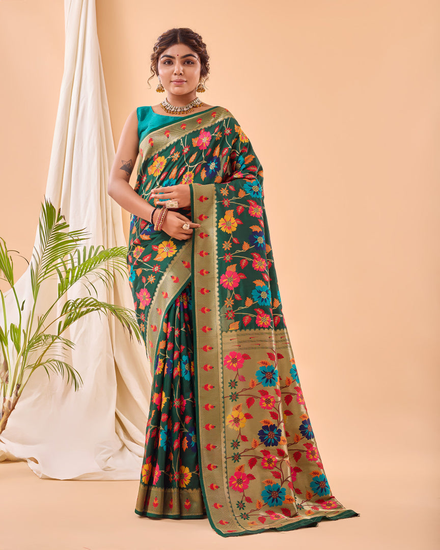 Dark As Green (Premium Quality Silk)