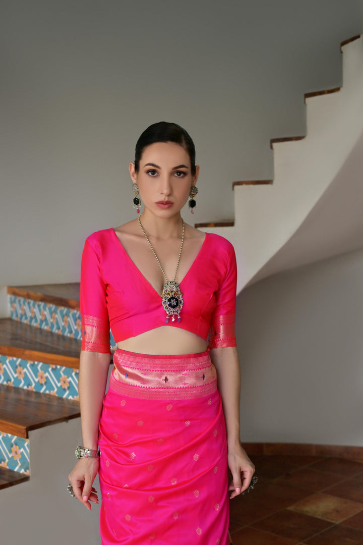 Banarasi Silk Paithani (Premium Quality Silk)