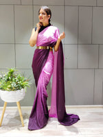 Load image into Gallery viewer, Pink Lady (1 Minute Ready To Wear Saree)
