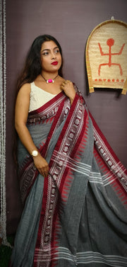 Perfect Grey (Premium Handloom Pure Cotton)