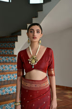 Load image into Gallery viewer, Banarasi Silk Paithani (Premium Quality Silk)