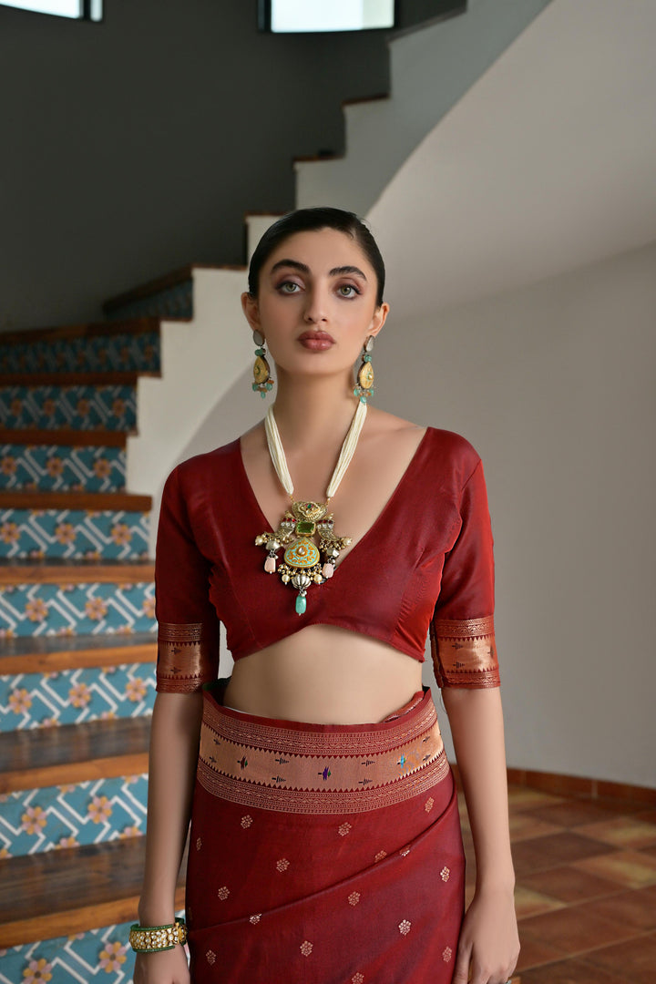 Banarasi Silk Paithani (Premium Quality Silk)