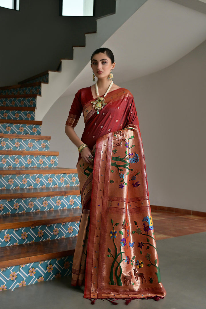 Banarasi Silk Paithani (Premium Quality Silk)