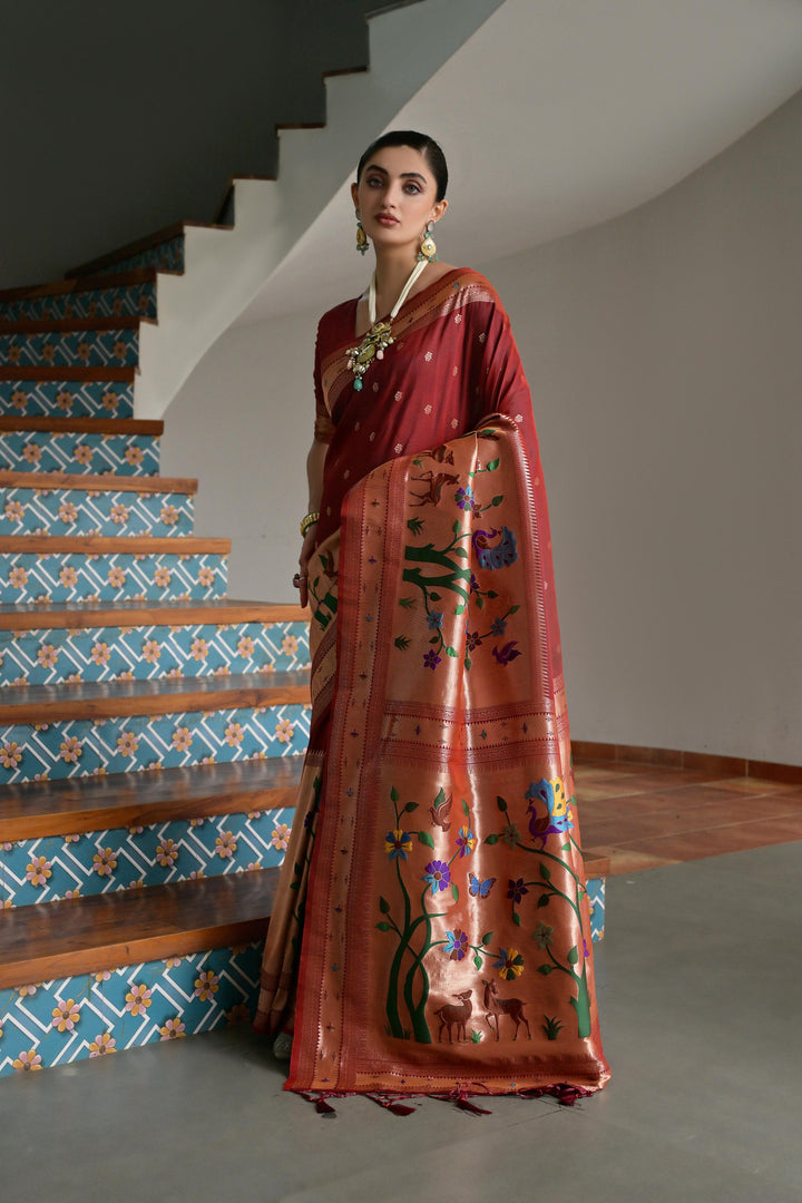 Banarasi Silk Paithani (Premium Quality Silk)