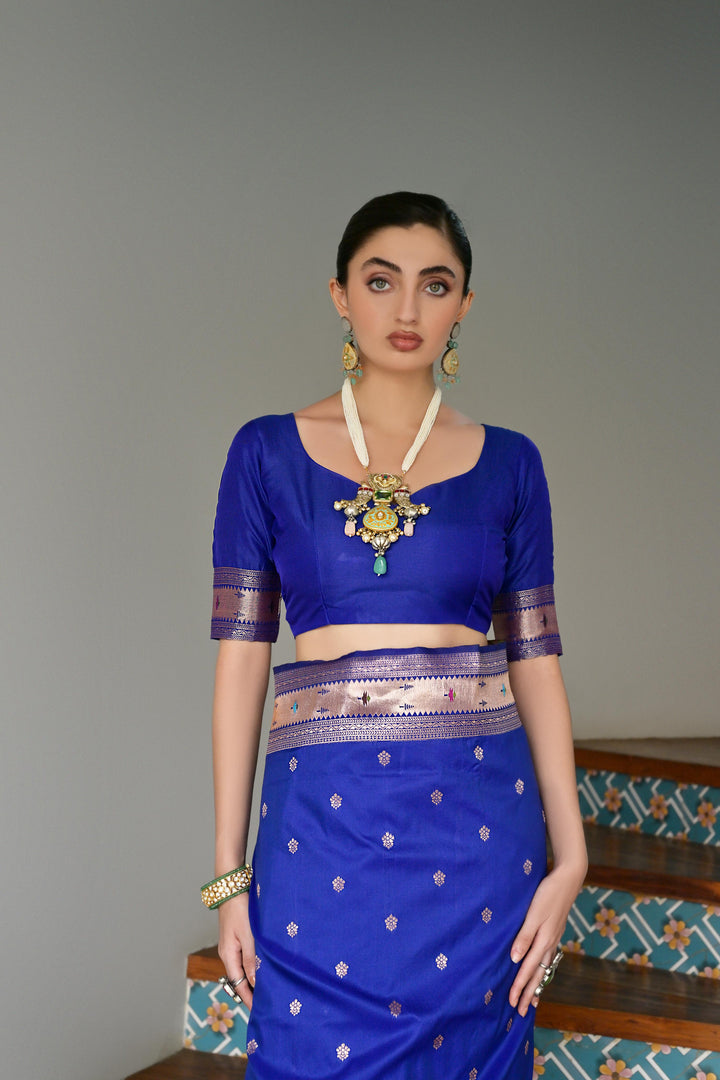 Banarasi Silk Paithani (Premium Quality Silk)