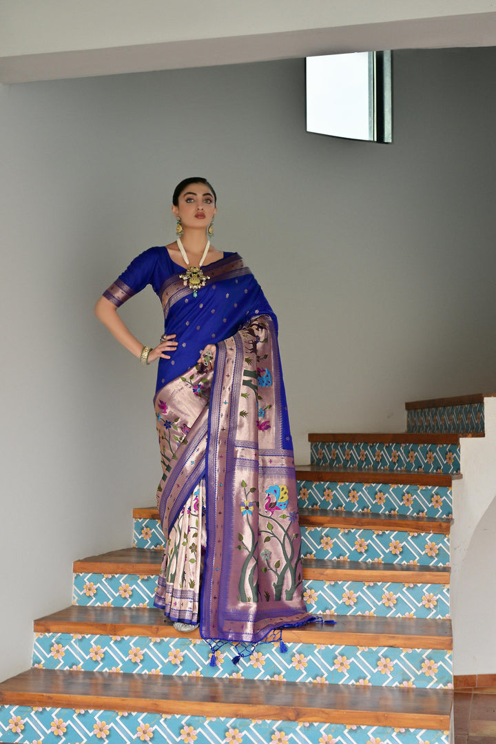 Banarasi Silk Paithani (Premium Quality Silk)