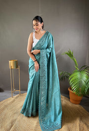 Blue Silk (Premium Quality Silk)