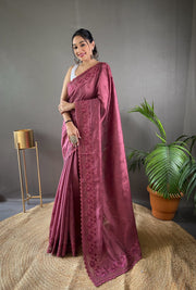 Dark Pink Silk (Premium Quality Silk)
