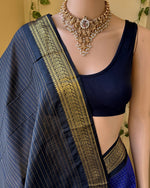 Load image into Gallery viewer, Dhivya - दिव्या (Premium Checked Handloom Gadwal Silk Cotton)