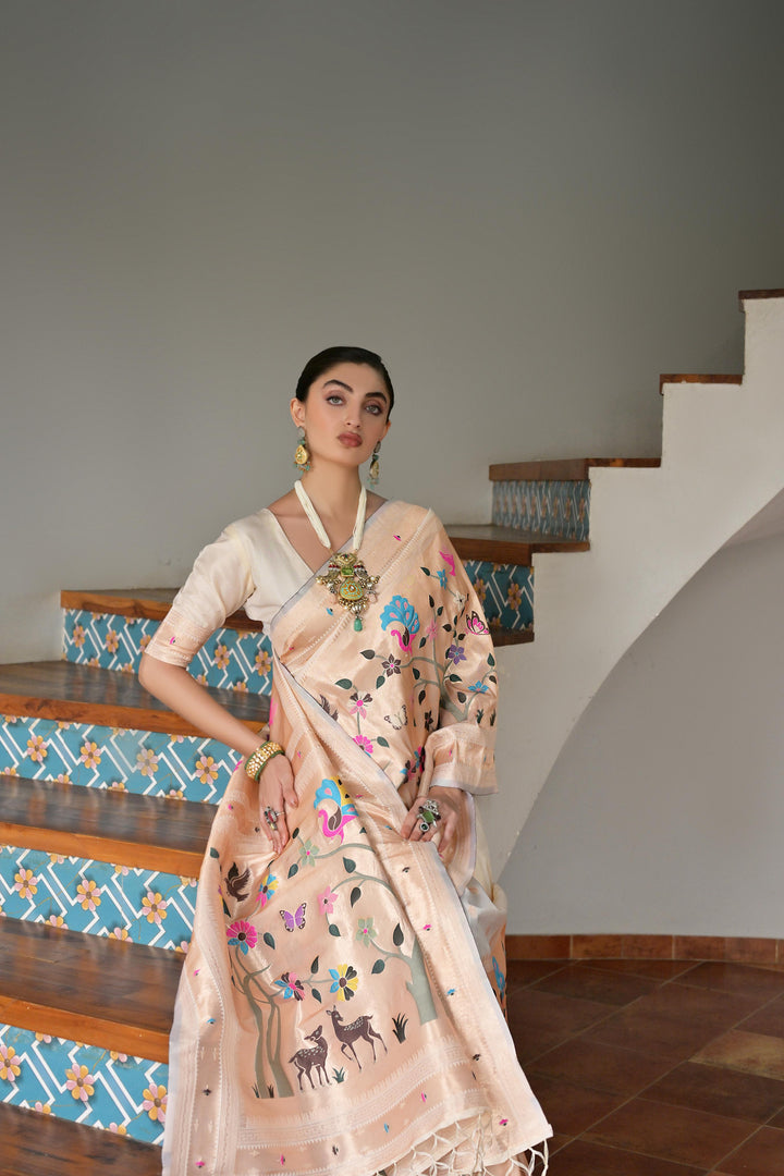Banarasi Silk Paithani (Premium Quality Silk)