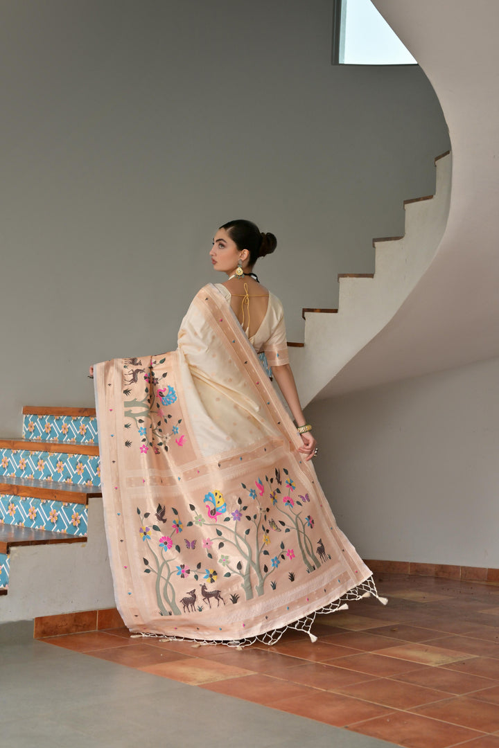 Banarasi Silk Paithani (Premium Quality Silk)