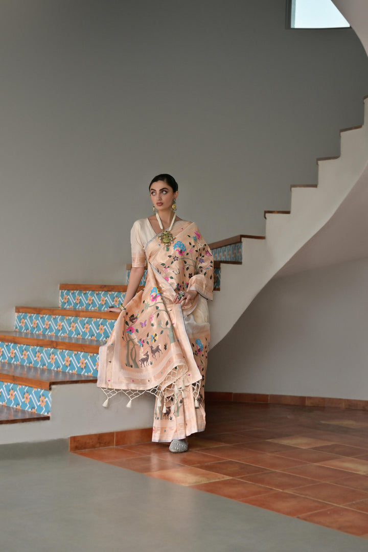 Banarasi Silk Paithani (Premium Quality Silk)